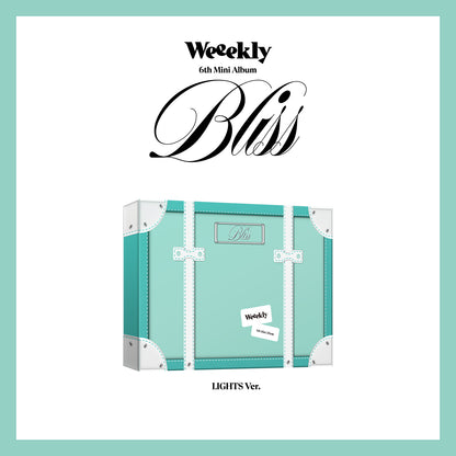 WEEEKLY 6TH MINI ALBUM 'BLISS' LIGHTS VERSION COVER