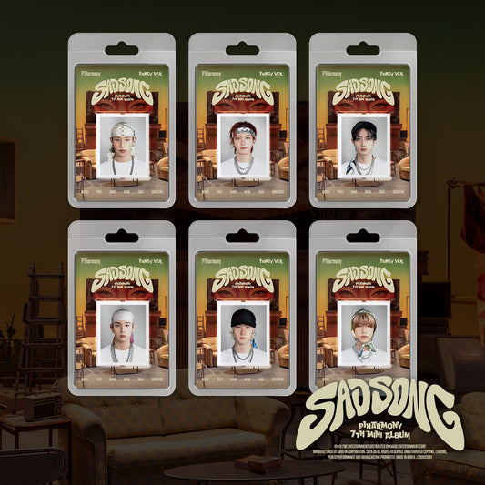 P1HARMONY 7TH MINI ALBUM 'SAD SONG' (PLVE) SET COVER