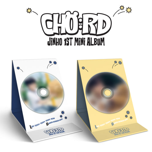 JINHO 1ST MINI ALBUM 'CHO:RD' SET COVER