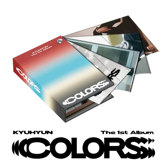 KYUHYUN 1ST ALBUM 'COLORS' (COLOR SWATCH BOOK) COVER