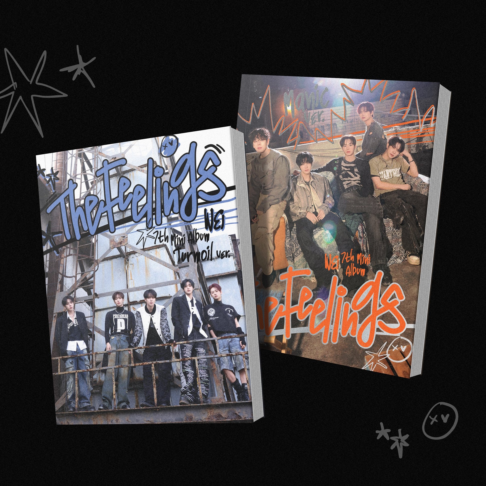 WEI 7TH MINI ALBUM 'THE FEELINGS' COVER