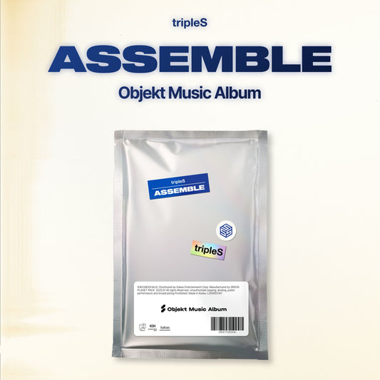 TRIPLES MINI ALBUM 'ASSEMBLE' (OMA) COVER