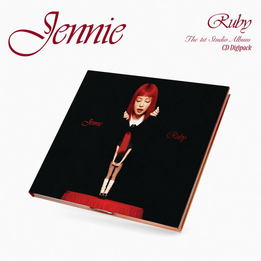 JENNIE 1ST STUDIO ALBUM 'RUBY' (DIGIPACK) COVER