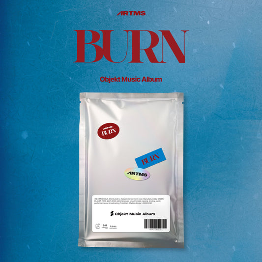 ARTMS 1ST SINGLE ALBUM 'BURN' (OMA) COVER