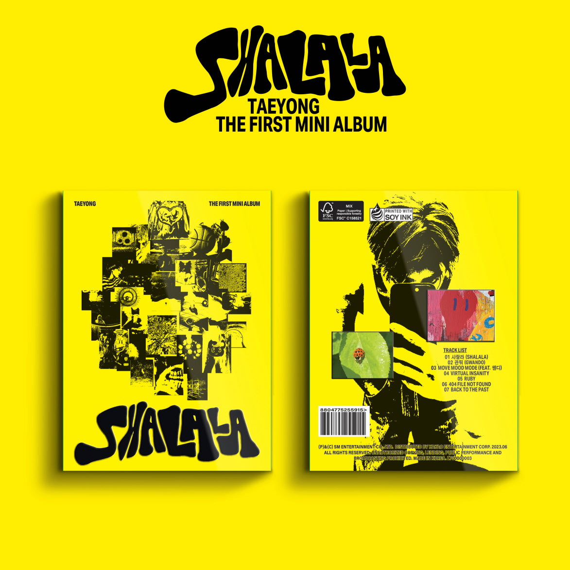 TAEYONG 1ST ALBUM 'SHALALA' ARCHIVE VERSION COVER