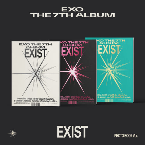 EXO 7TH ALBUM 'EXIST' (PHOTOBOOK) SET COVER