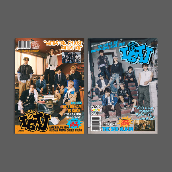 NCT DREAM 3RD ALBUM 'ISTJ' (PHOTOBOOK) SET COVER