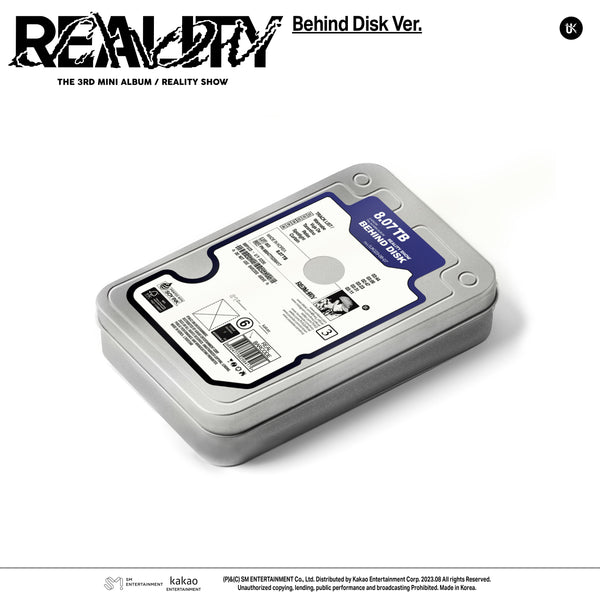 U-KNOW 3RD MINI ALBUM 'REALITY SHOW' BEHIND DISK VERSION COVER