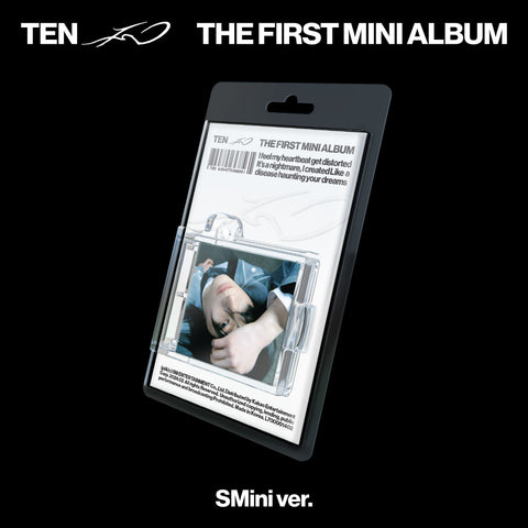 TEN 1ST MIN ALBUM 'TEN' (SMINI) COVER