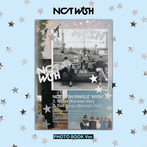 NCT WISH 1ST SINGLE ALBUM 'WISH' (PHOTOBOOK) COVER