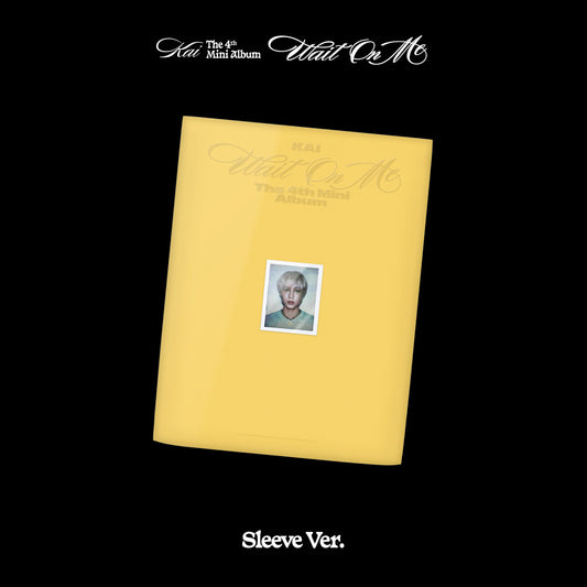 KAI 4TH MINI ALBUM 'WAIT ON ME' (SLEEVE) COVER