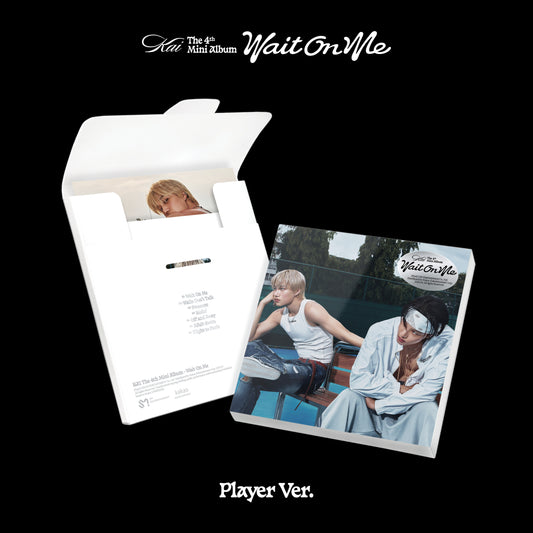KAI 4TH MINI ALBUM 'WAIT ON ME' (PLAYER) COVER