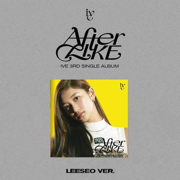 IVE 3RD SINGLE ALBUM 'AFTER LIKE' (JEWEL) LEESEO VERSION COVER