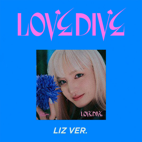 IVE 2ND SINGLE ALBUM 'LOVE DIVE' (JEWEL CASE) LIZ VERSION COVER