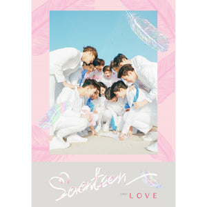 SEVENTEEN 1ST ALBUM 'FIRST LOVE&LETTER' (RE-RELEASE) LOVE VERSION COVER