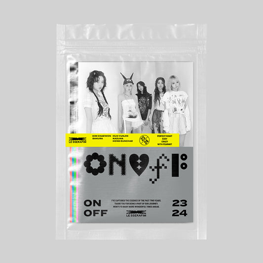LE SSERAFIM 23-24 FILM 'ON-OFF' COVER