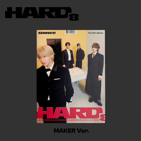 SHINEE 8TH ALBUM 'HARD' (PHOTOBOOK) MAKER VERSION COVER