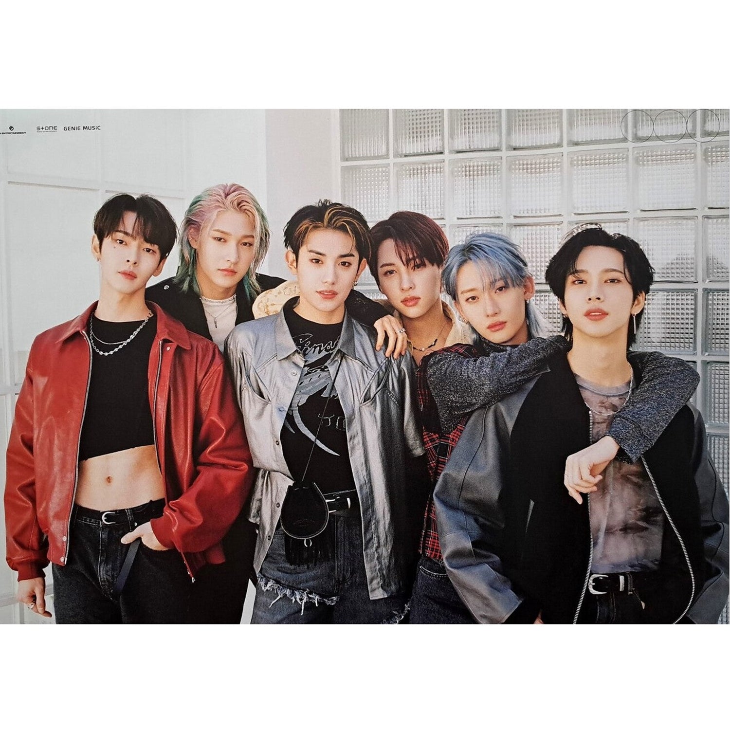 ONLYONEOF ALBUM 'SEOUL COLLECTION' POSTER ONLY MATTE BLACK VERSION COVER