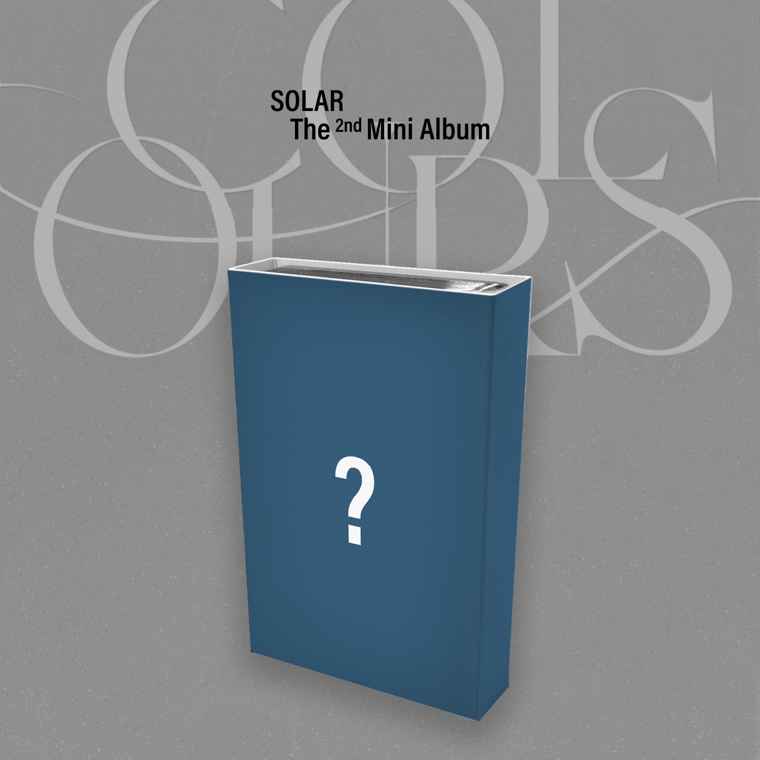 SOLAR 2ND MINI ALBUM 'COLOURS' (NEMO) MIDNIGHT BLUE VERSION COVER
