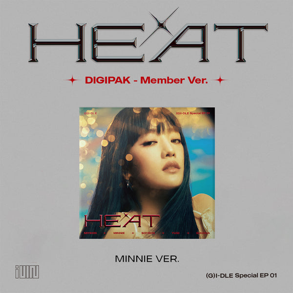 (G)I-DLE SPECIAL ALBUM 'HEAT' (DIGIPACK) MINNIE VEFSION COVER