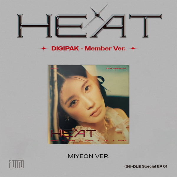 (G)I-DLE SPECIAL ALBUM 'HEAT' (DIGIPACK) MIYEON VERSION COVER
