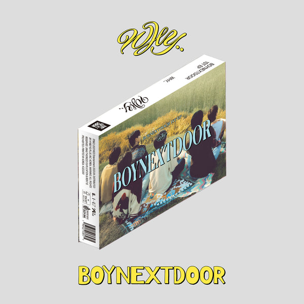BOYNEXTDOOR 1ST EP ALBUM 'WHY..' MOODY VERSION COVER