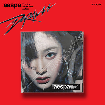 AESPA 4TH MINI ALBUM 'DRAMA' (SCENE) NING NING VERSION COVER