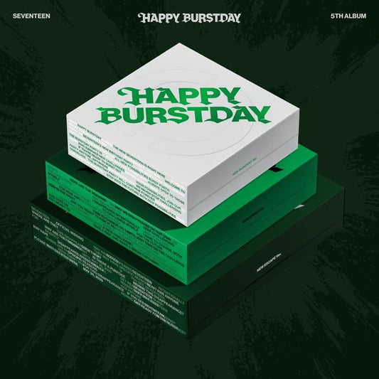 SEVENTEEN 5TH ALBUM 'HAPPY BURSTDAY' COVER