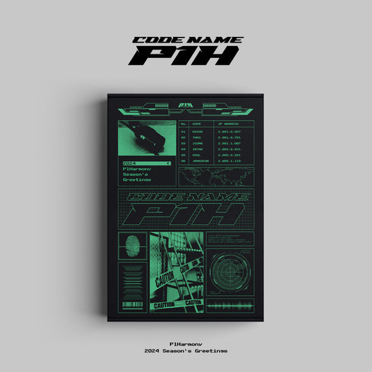 P1HARMONY 2024 SEASON'S GREETINGS 'CODE NAME P1H' COVER
