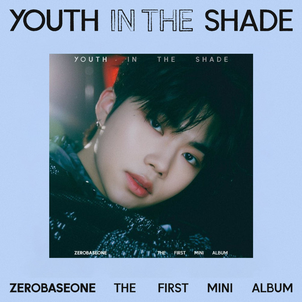 ZEROBASEONE 1ST MINI ALBUM 'YOUTH IN THE SHADE' (DIGIPACK) PARK GUN WOOK VERSION COVER