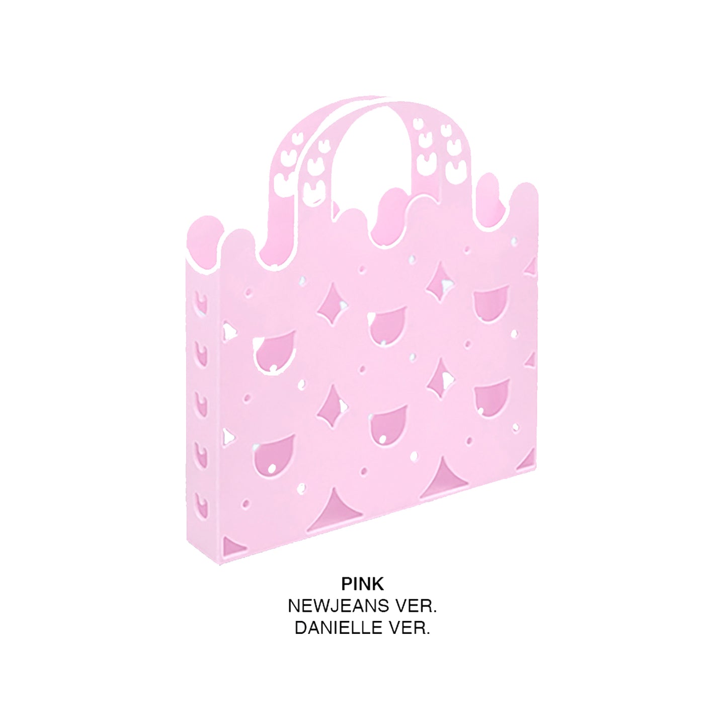 NEWJEANS 2ND EP ALBUM 'GET UP' (BUNNY BEACH BAG) PINK VERSION COVER