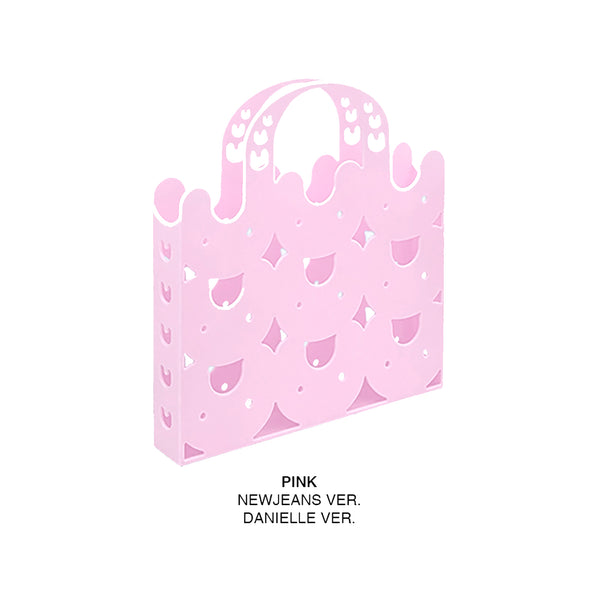 NEWJEANS 2ND EP ALBUM 'GET UP' (BUNNY BEACH BAG) PINK VERSION COVER