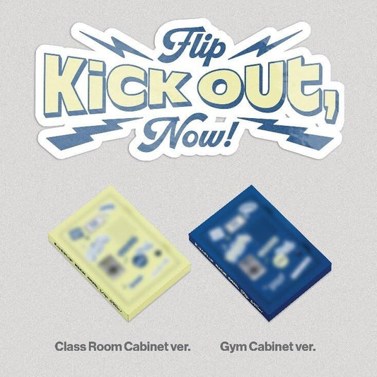 KICKFLIP 2ND MINI ALBUM 'KICK OUT, FLIP NOW!' (PLATFORM NEMO) COVER