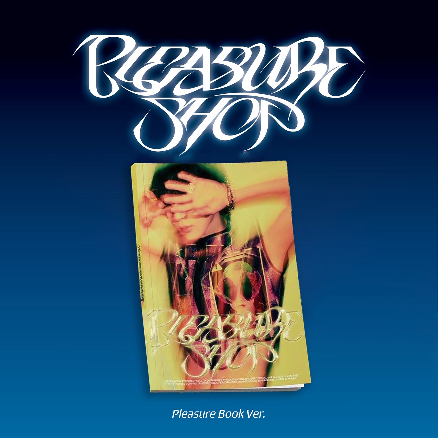 KEY 3RD MINI ALBUM 'PLEASURE SHOP' (PLEASURE BOOK) PLEASURE VERSION COVER