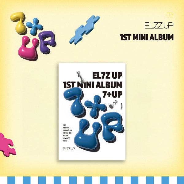 EL7Z UP 1ST MINI ALBUM '7+UP' (PLVE) QUEEN VERSION COVER