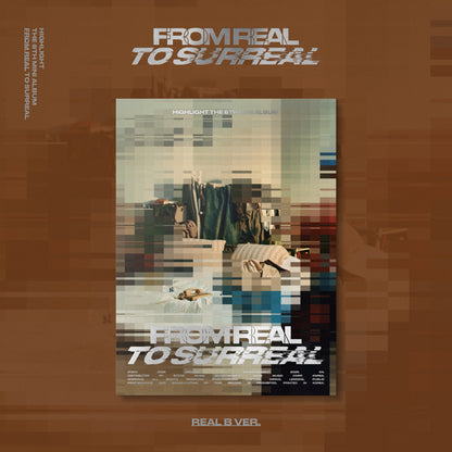 HIGHLIGHT 6TH MINI ALBUM 'FROM REAL TO SURREAL' REAL B VERSION COVER