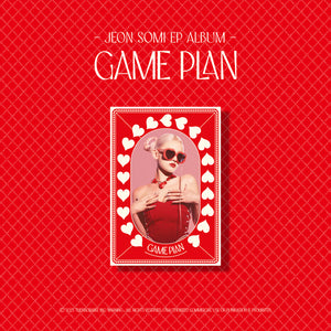 JEON SOMI EP ALBUM 'GAME PLAN' (NEMO) RED VERSION COVER