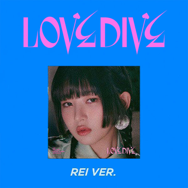 IVE 2ND SINGLE ALBUM 'LOVE DIVE' (JEWEL CASE) REI VERSION COVER