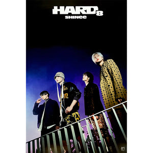 SHINEE 8TH ALBUM 'HARD' (PHOTOBOOK) POSTER ONLY RUNNER VERSION COVER