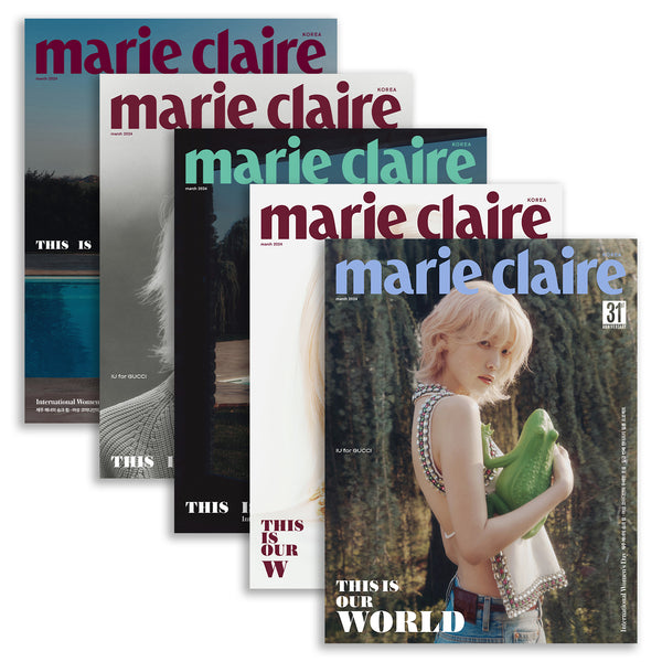 MARIE CLAIRE KOREA 'MARCH 2024 - IU' SET COVER