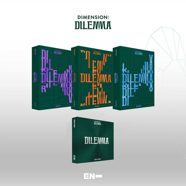 ENHYPEN 1ST ALBUM 'DIMENSION : DILEMMA' SET COVER
