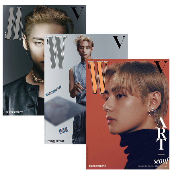 W KOREA 'SEPTEMBER 2023 - V (BTS)' SET COVER