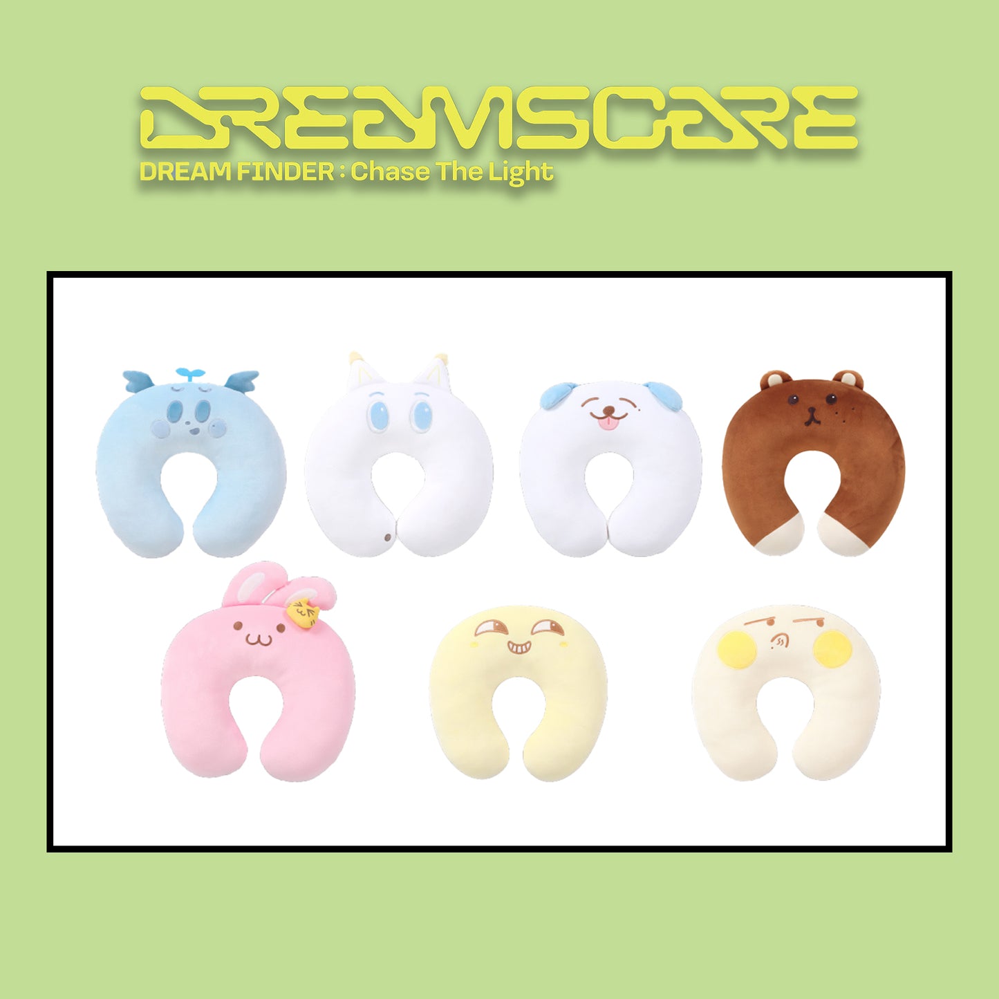 NCT DREAM OFFICIAL MERCHANDISE 'DREAM FINDER : CHASE THE LIGHT' (NECK PILLOW) COVER