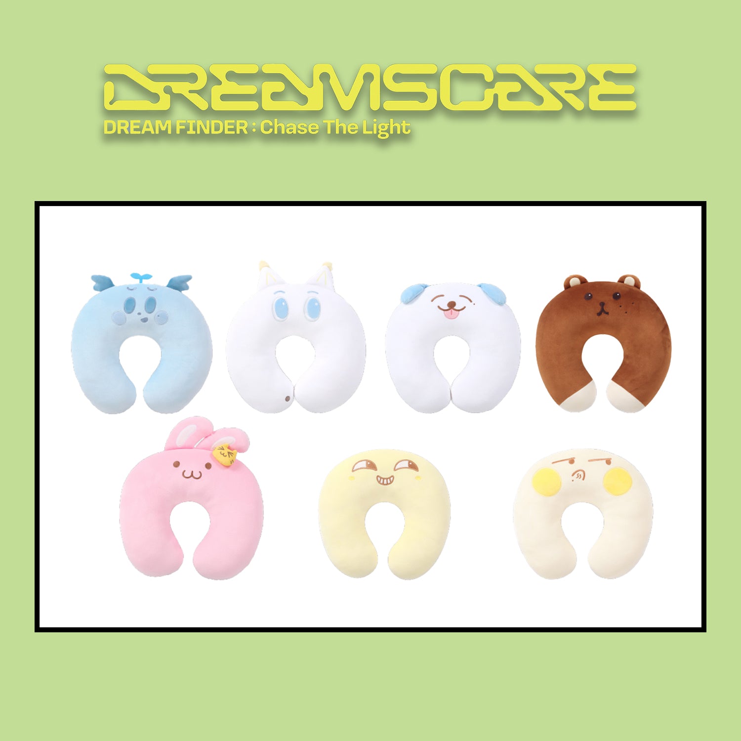 NCT DREAM OFFICIAL MERCHANDISE 'DREAM FINDER : CHASE THE LIGHT' (NECK PILLOW) COVER