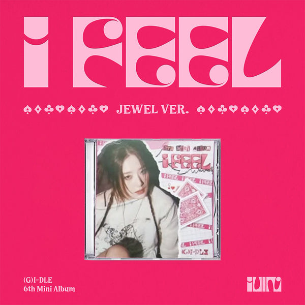 (G)I-DLE 6TH MINI ALBUM 'I FEEL' (JEWEL) SHUHUA VERSION COVER