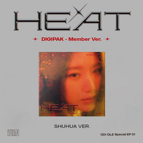 (G)I-DLE SPECIAL ALBUM 'HEAT' (DIGIPACK) SHUHUA VERSION COVER