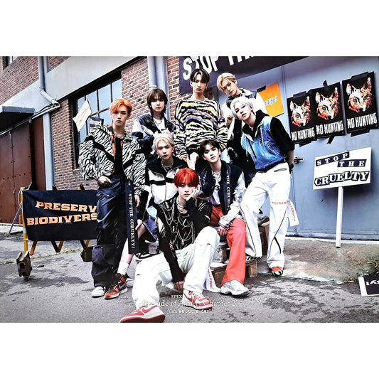 EPEX 6TH EP ALBUM 'PRELUDE OF ANXIETY CHAPTER 2. CAN WE SURRENDER?' POSTER ONLY SILVER SHOT VERSION COVER