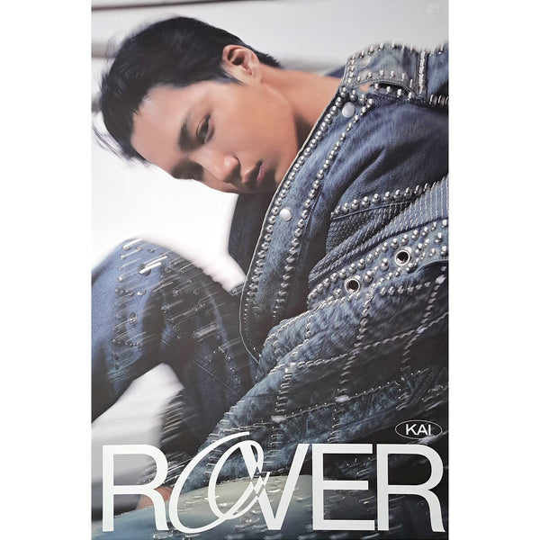 KAI (EXO) 3RD MINI ALBUM 'ROVER' POSTER ONLY SLEEVE PHOTO CONCEPT 3 VERSION COVER