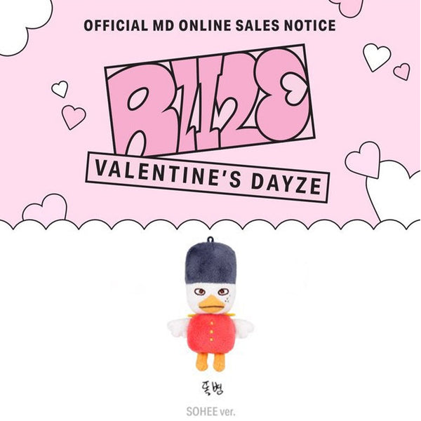 RIIZE OFFICIAL MD DOLL KEYRING 'VALENTINE'S DAYZE' SOHEE VERSION COVER