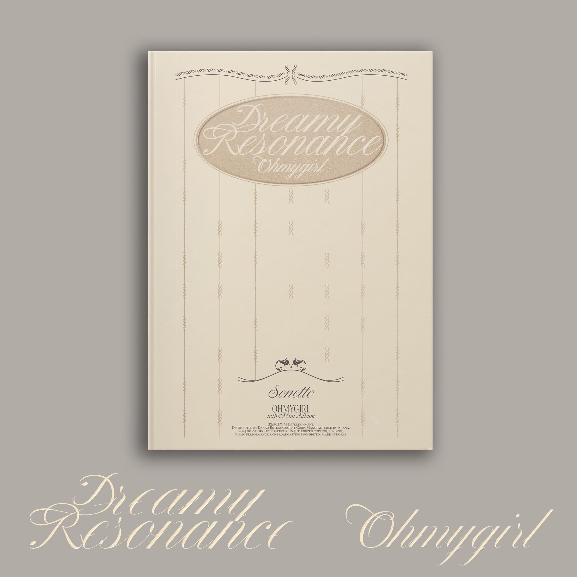 OH MY GIRL 10TH MINI ALBUM 'DREAMY RESONANCE' SONETTO VERSION COVER